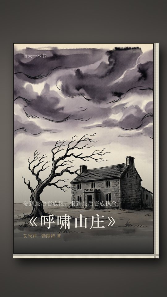 《呼啸山庄》封面