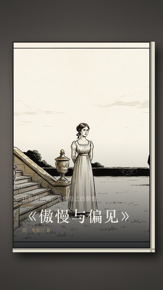 《傲慢与偏见》封面