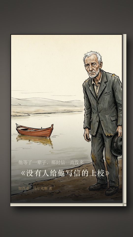 《没有人给他写信的上校》封面